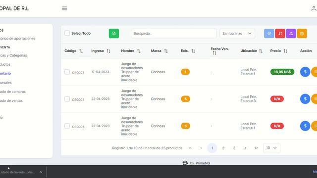 Exportar Inventario a Excel смотреть онлайн