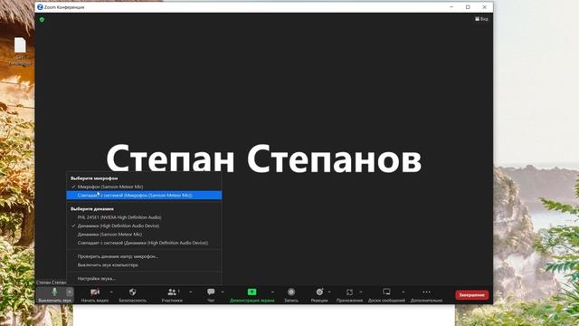 Как записать видео с экрана с помощью ZOOM смотреть онлайн