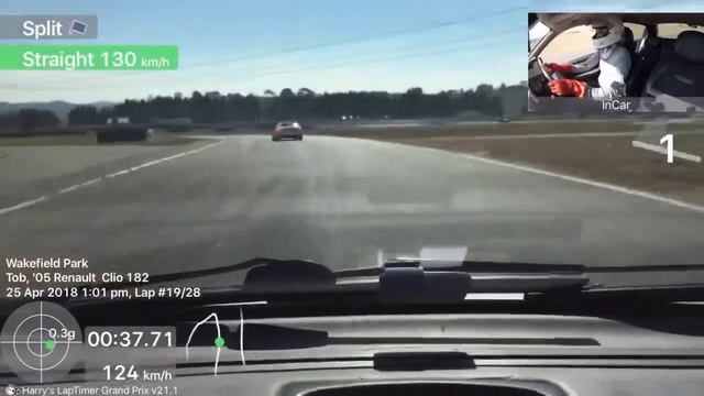 Clio 182 Wakefield Park 1:15 Circuit Club смотреть онлайн