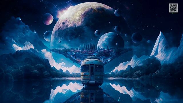 ?FUTURISTIC - Dark Space Ambient Music _ Deep Sci Fi Soundscape
