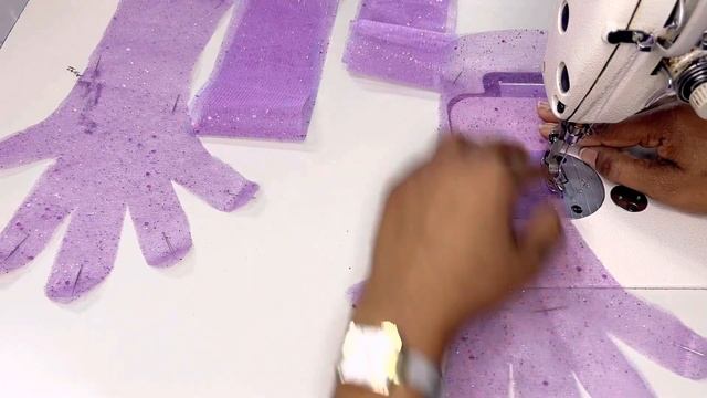 How to sew gloves with tulle смотреть онлайн