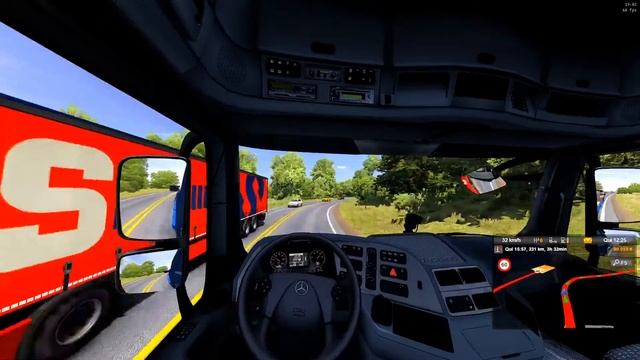 ETS 2 MAPA EAA DE FERRARI смотреть онлайн