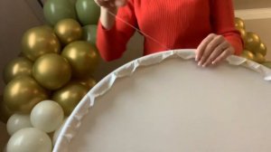 #DIY#Глянцевый круг и фотозона Сафари! Надпись для фотозоны!