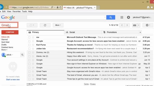 How to Import Gmail, Contacts, and Calendar Items into Outlook and Office 365. смотреть онлайн