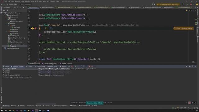 06. .Net 2023 Обработка запроса в конвейере. Use, Map, Router смотреть онлайн