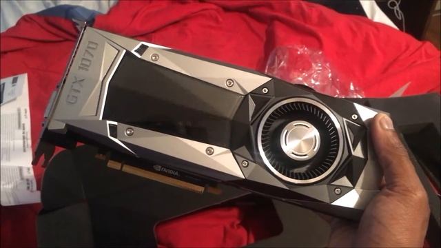 Nvidia Geforce 1070 Founders Edition UnBoxing (PNY)