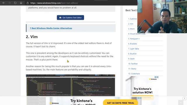 Day 1.2: Finding Good Text Editors For Coding or Programming смотреть онлайн