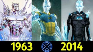 Человек-Лёд (Айсмен,Айсберг) - Эволюция (1963 - 2014) ! Все Появления Роберта Луи Дрейка ⛄!