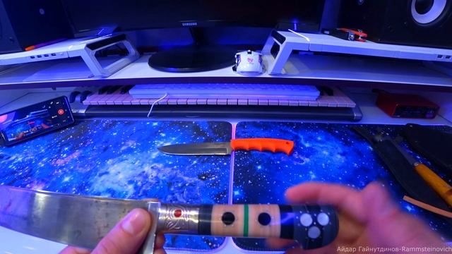 Тактический нож для полевой кухни и в целом о моих ножах. смотреть онлайн