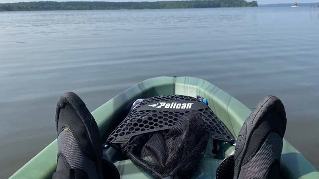 Pelican Kayak Challenger 100x Angler Fishing Kayak смотреть онлайн