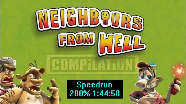 [Спидран] Как достать соседа Сборник 200% (speedrun) 1:44:58