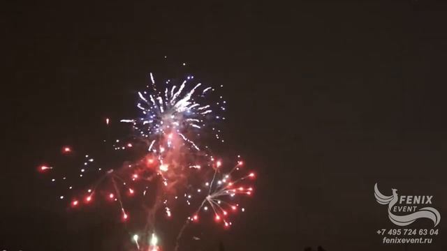 Заказать фейерверк на свадьбу, юбилей и корпоратив - салют на праздник и новый год в Москве смотреть онлайн