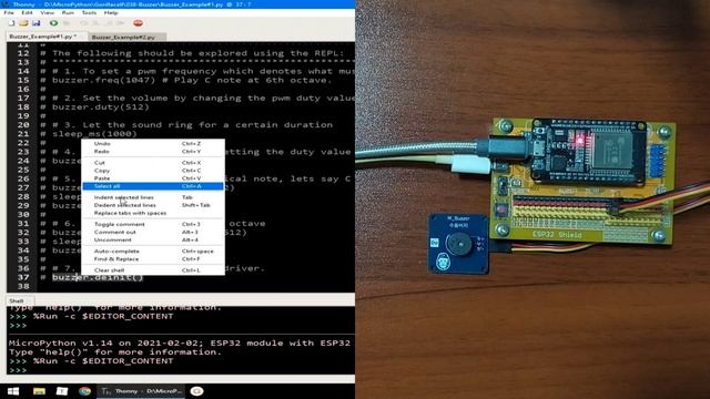 038 - MicroPython TechNotes: Buzzer смотреть онлайн