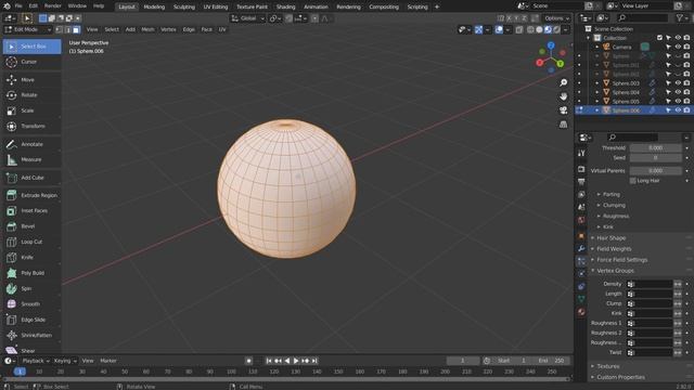 Blender tutorial - Gradient material for hair particles смотреть онлайн