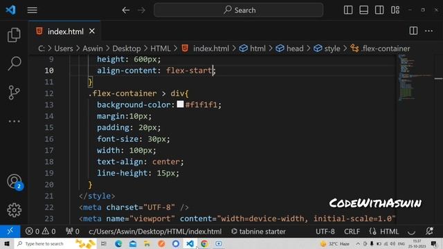 FLEX BOX CRASH COURSE IN TAMIL FOR BEGINNERS #flex #codewithaswin #css #css3 #csstutorials #beginne смотреть онлайн