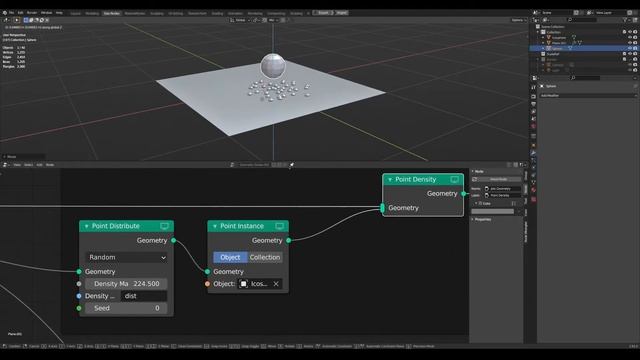 Attribute Proximity - Geometry Nodes [Blender 2.93] смотреть онлайн