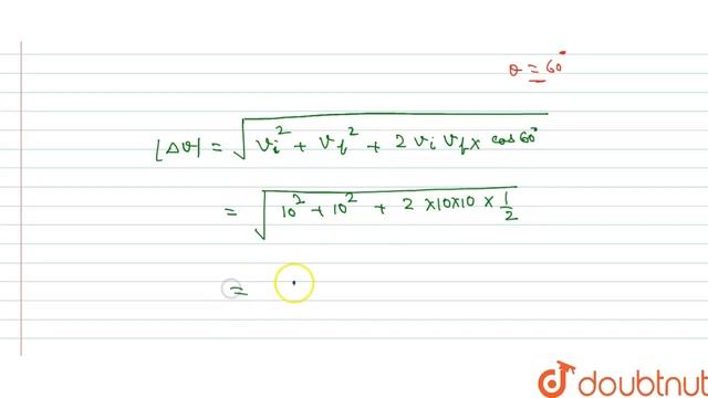 A car runs around a curve of radius 10m at a constant speed of `10ms^(-1)`. Consider the time смотреть онлайн
