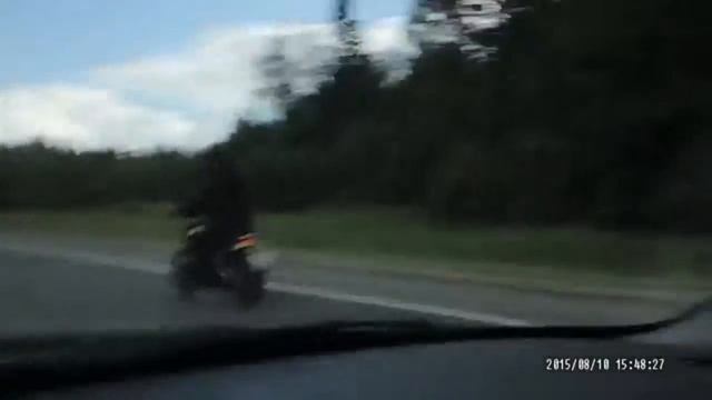 Медведь на Мотоцикле-УГАР!!! смотреть онлайн
