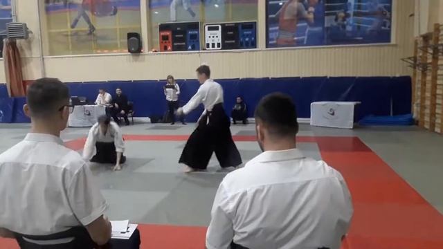 Кихон-вадза "Первенство России по айкидо" смотреть онлайн