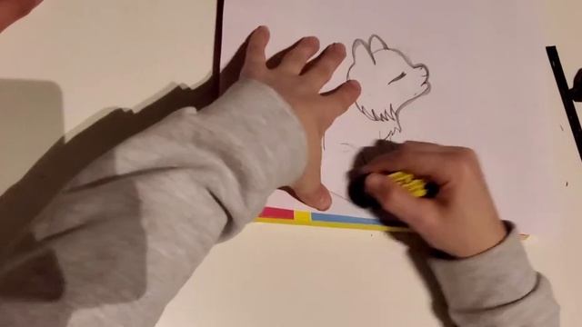 Учимся рисовать волка смотреть онлайн