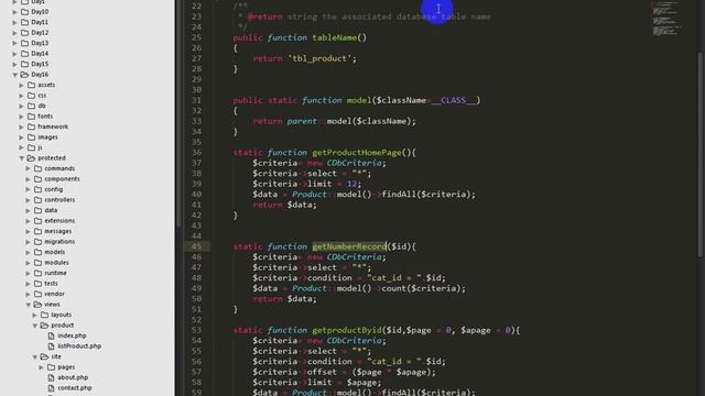 Yii 1 Framework phân trang trong Yii session 11 смотреть онлайн