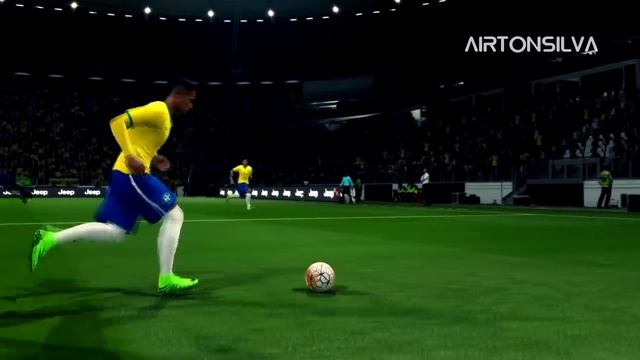 PES 2016 - Neymar Goals & Skills HD 60FPS смотреть онлайн
