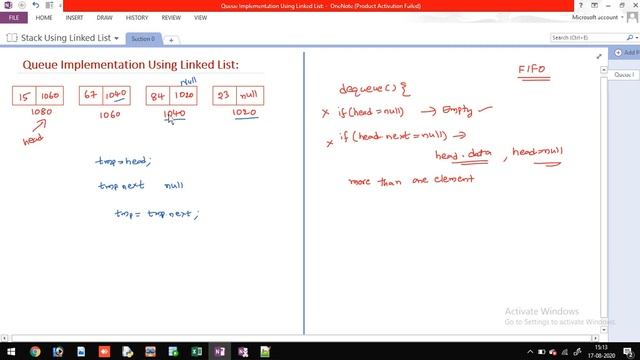 Java DS 16 - Queue Implementation using Linked List смотреть онлайн