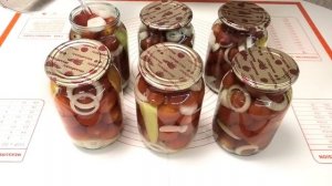 Быстрый и простой рецепт ВКУСНЕЙШИХ маринованных помидоров/Pickled tomatoes
