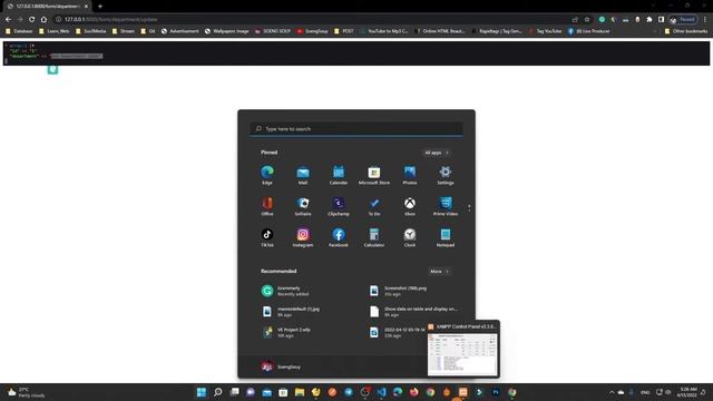 Update Record Department Laravel 9 HR Management смотреть онлайн