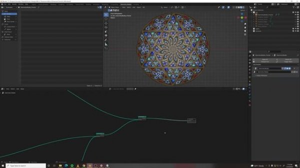 Doctor Strange Mirror Dimension Fractal - Blender VFX Tutorial