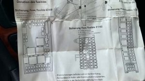 Предохранители на Mercedes CLK-class, E-class, C-class, S-class