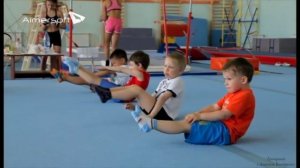 Спортивная гимнастика для начинающих. Открытый урок.