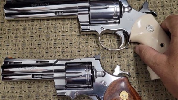 Colt Python vs. Anaconda