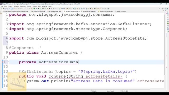 Kafka Producer and consumer (Pub Sub Model) using Apache Kafka by Ponnam Jay смотреть онлайн