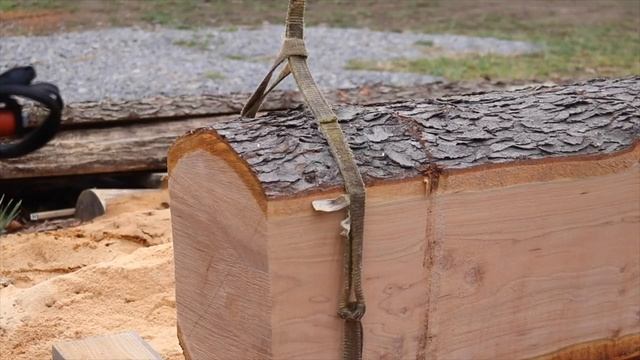 #972 Incredible Cherry Lumber From Home Grown Tree, Woodmizer LX 150 Sawmill