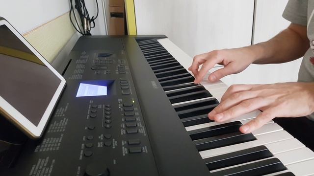 L'amour toujurs - Gigi D'Agostino | piano Yamaha DGX 660 смотреть онлайн