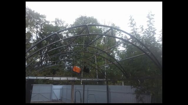 арочный навес для автомобиля смотреть онлайн