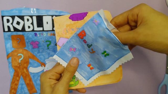 Paper DIY ✨ Blindbag Unboxing Roblox Sanrio Outfit Edition Compilation ASMR #outfit #sanrioblindbag