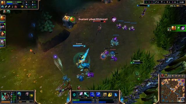 League of Legends игра дабл лес смотреть онлайн