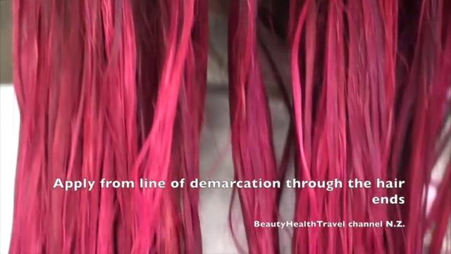HAIRCOLOR: PINK FUCHSIA;  DEMIPERMANENT