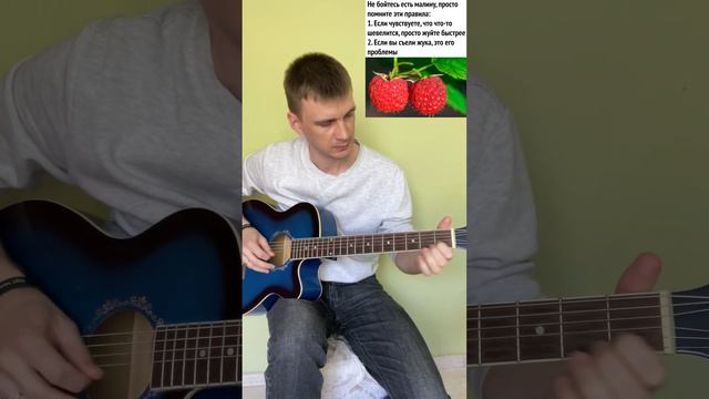 Хабиб-Ягодка малинка #гитарадляначинающих #курсыгитары смотреть онлайн