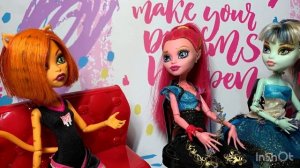 ★КАК Я ПОЛУЧИЛА ПЕРВУЮ 12★ Стоп моушен с куклами Monster high. Stop motion with dolls ?