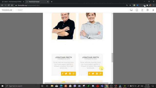 Robot: Free Bootstrap 4 HTML5 Multipage Product Showcase Website Template смотреть онлайн
