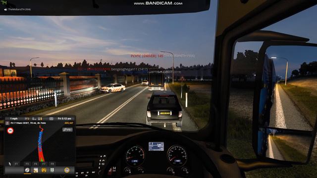 ETS 2 Truckers MP A Line Of Traffic At A Railroad Crossing On A Country Road In Belgium смотреть онлайн