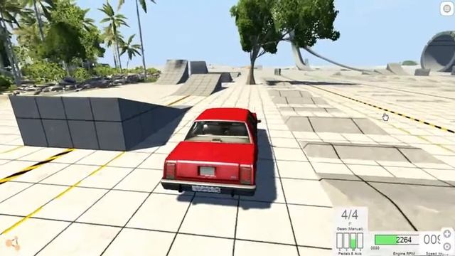 FORD LTD 1987 Crashtest Beamng.drive + Downloadlink