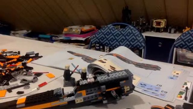 Building Poe Damorons X-Wing set 75102 смотреть онлайн