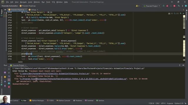 How to Automate your boring end month financial statements with Python - # PNL - level 2 смотреть онлайн