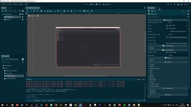 In-game Image Loading in Godot смотреть онлайн