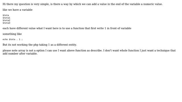 Wordpress: How to add number value in front for variable? смотреть онлайн
