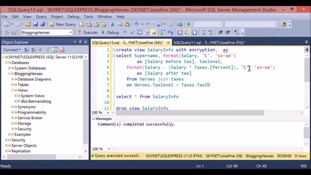 Exempel på vyer - Föreläsning 28 (SQL) смотреть онлайн